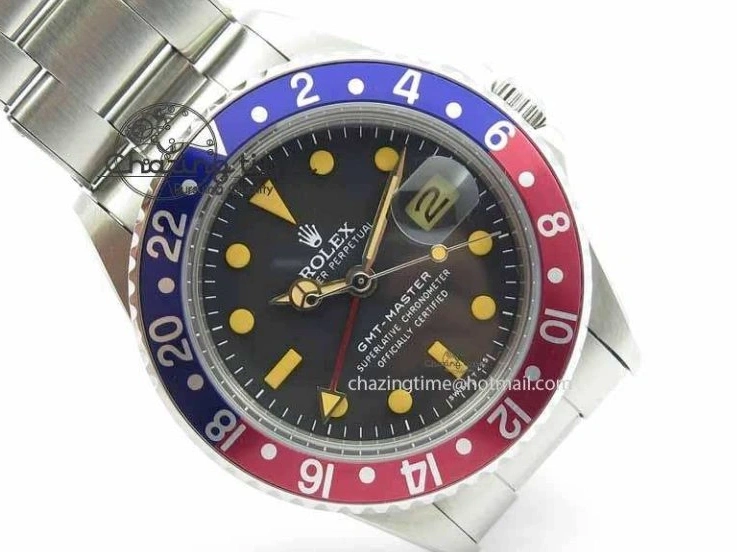 MiroTime 0519 BestValue GMT-Master Vintage 1675 SS BP Best Edition Blue Red Bezel A 3752